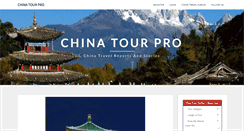 Desktop Screenshot of chinatourpro.com